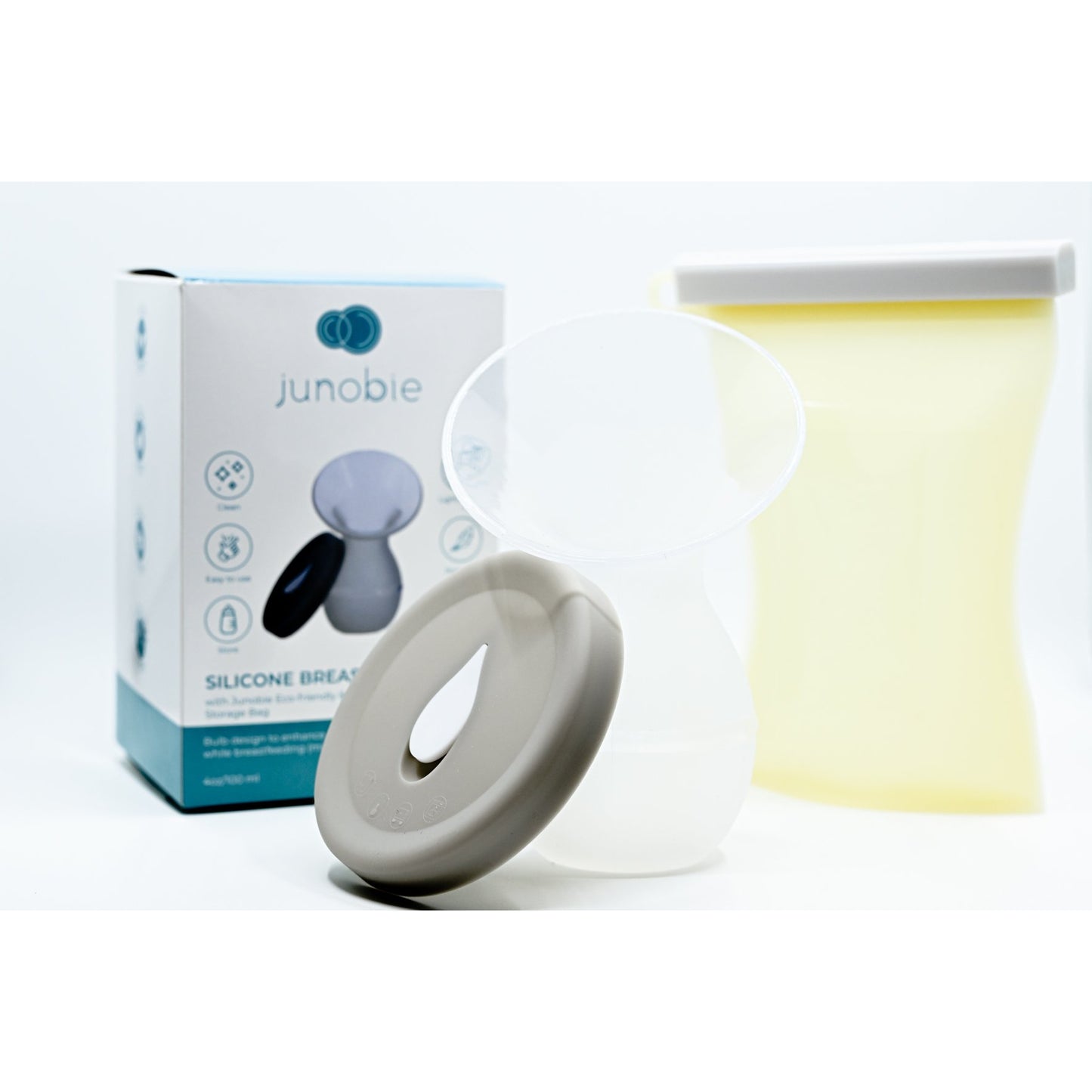 Junobie Milk and Snack Bag w/Silicone Milk Collector