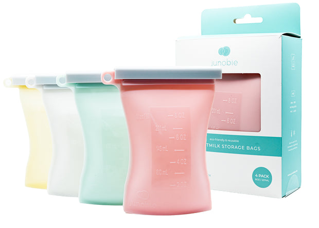 Silicone Breastmilk Storage Bags, Honeydew by Legendairy Milk
