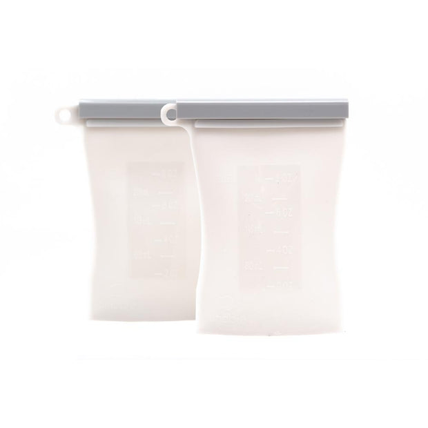 Junobie Infant/Toddler Milk & Snack Storage Bags- The Bundled 2-Pack